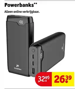 Kruidvat Powerbanks aanbieding