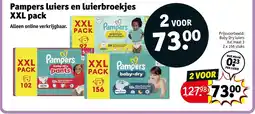 Kruidvat Pampers luiers en luierbroekjes aanbieding