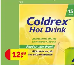 Kruidvat Coldrex Hot Drink aanbieding