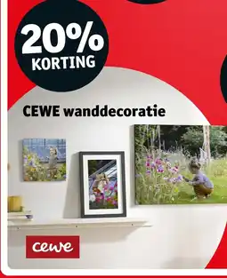 Kruidvat CEWE wanddecoratie aanbieding