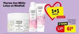 Kruidvat Therme Zen White Lotus en Mindfull aanbieding