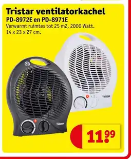 Kruidvat Tristar ventilatorkachel aanbieding