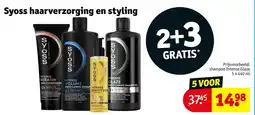 Kruidvat Syoss haarverzorging en styling aanbieding