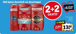 Kruidvat Old Spice deostick en douchegel aanbieding