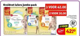 Kruidvat Kruidvat luiers jumbo pack aanbieding