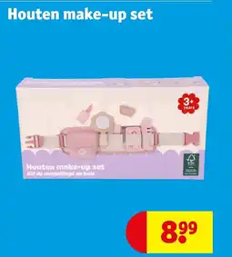 Kruidvat Houten make-up set aanbieding
