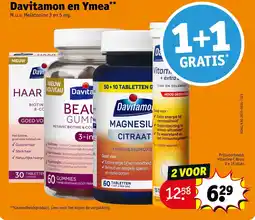 Kruidvat Davitamon en Ymea aanbieding
