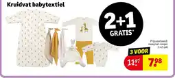Kruidvat Kruidvat babytextiel aanbieding