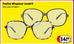 Kruidvat Pauline Wingelaar leesbril aanbieding