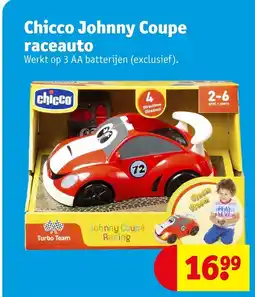 Kruidvat Chicco Johnny Coupe raceauto aanbieding