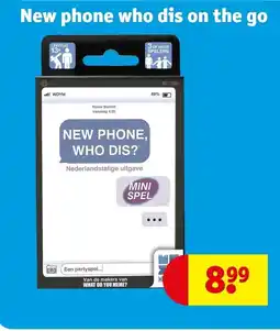 Kruidvat New phone who dis aanbieding