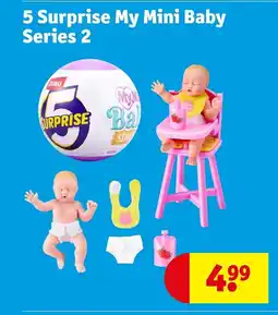 Kruidvat 5 Surprise My Mini Baby Series 2 aanbieding