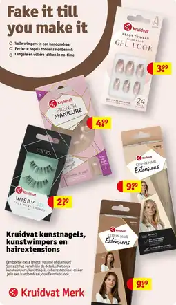 Kruidvat Kruidvat kunstnagels, kunstwimper en hairextensions aanbieding