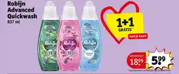 Kruidvat Robijn Advanced Quickwash aanbieding