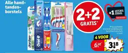 Kruidvat Hand-tandborstels aanbieding