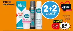 Kruidvat Odorex deodorant aanbieding