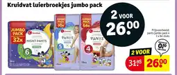 Kruidvat Kruidvat luierbroekjes jumbo pack aanbieding