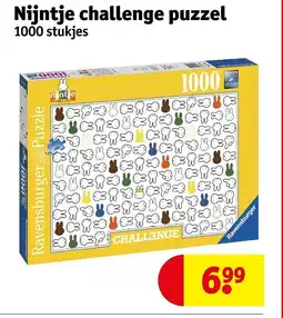 Kruidvat Nijntje challenge puzzel aanbieding
