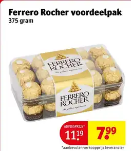 Kruidvat Ferrero Rocher voordeelpak aanbieding