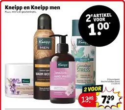 Kruidvat Kneipp en Kneipp men aanbieding