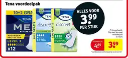 Kruidvat Tena voordeelpak aanbieding
