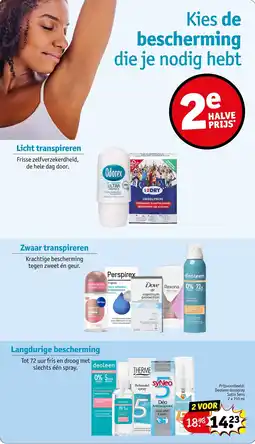 Kruidvat Deo spray aanbieding