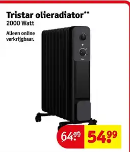 Kruidvat Tristar olieradiator aanbieding