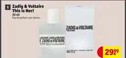Kruidvat Zadig & Voltaire This is Her! aanbieding