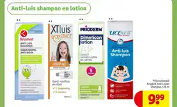 Kruidvat Anti-luis shampoo en lotion aanbieding