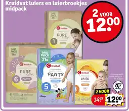 Kruidvat Kruidvat luiers en luierbroekjes midpack aanbieding