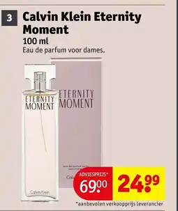 Kruidvat Calvin Klein Eternity Moment aanbieding