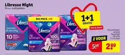 Kruidvat Libresse Night aanbieding