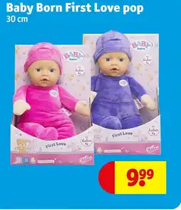 Kruidvat Baby Born First Love pop aanbieding