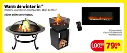 Kruidvat Heaters, vuurkorven, tuinhaarden, bbq's en meer! aanbieding
