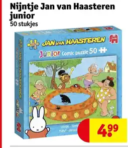 Kruidvat Nijntje Jan van Haasteren junior aanbieding
