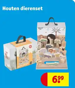 Kruidvat Houten dierenset aanbieding