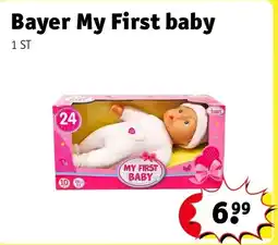 Kruidvat Bayer My First baby aanbieding