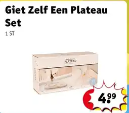 Kruidvat Giet Zelf Een Plateau Set aanbieding