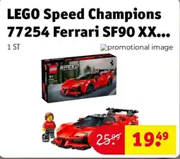 Kruidvat LEGO Speed Champions 77254 Ferrari SF90 XX Stradale Sportauto aanbieding