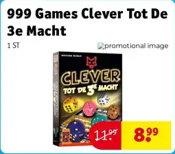 Kruidvat 999 Games Clever Tot De 3e Macht aanbieding