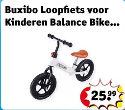 Kruidvat Buxibo Loopfiets voor Kinderen Balance Bike New Speed aanbieding