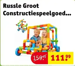 Kruidvat Russle Groot Constructiespeelgoed Buizen 156 stuks aanbieding
