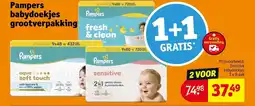 Kruidvat Pampers babydoekjes aanbieding