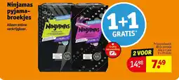 Kruidvat Ninjamas pyjama-broekjes aanbieding