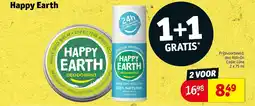 Kruidvat Happy Earth Deodorant aanbieding