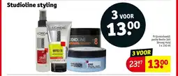 Kruidvat Studioline styling aanbieding