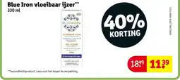 Kruidvat Blue Iron vloeibaar ijzer aanbieding