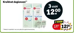 Kruidvat Kruidvat daglenzen aanbieding