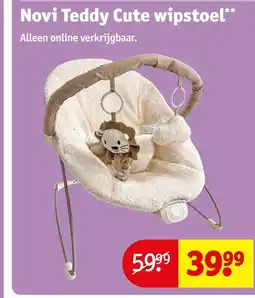 Kruidvat Novi Teddy Cute wipstoel aanbieding