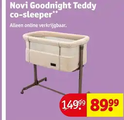 Kruidvat Novi Goodnight Teddy co-sleeper aanbieding
